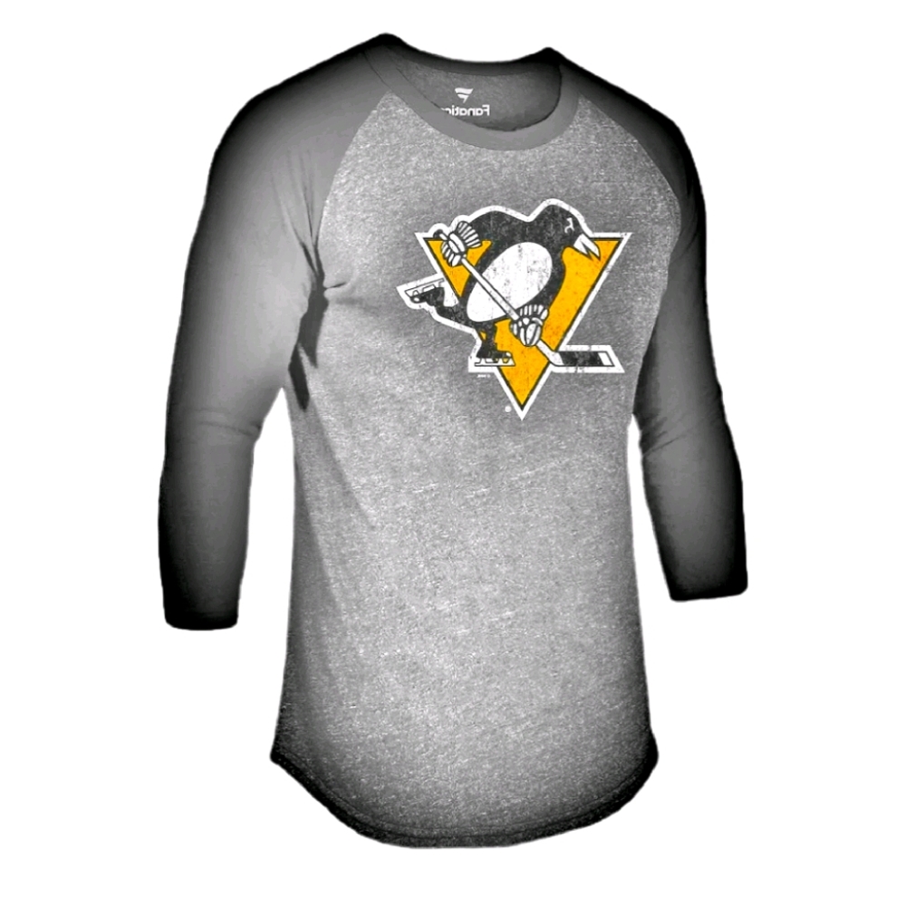 Pittsburgh Penguins NHL Fanatics Raglan Sleeve T